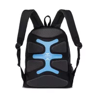 Školní batoh Nikidom Roller RUN Tropic, Čierna