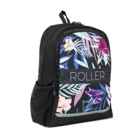 Školní batoh Nikidom Roller RUN Tropic, Čierna