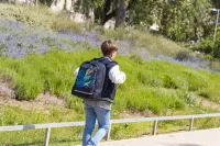 Školní batoh Nikidom Roller RUN Camo 15l, Čierna