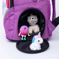Školský batoh Nikidom Roller GO Unicorn, Fialový