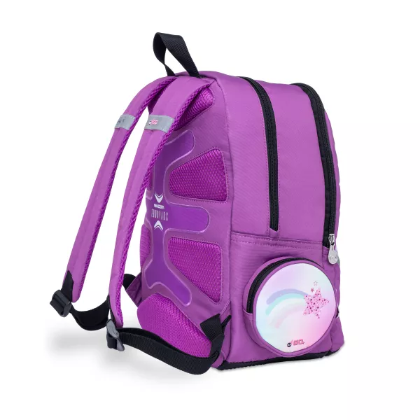 Školský batoh Nikidom Roller GO Unicorn, Fialový