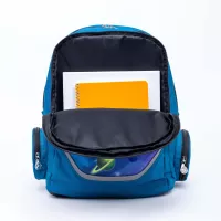 Školský batoh Nikidom Roller GO Rainforest, Šedý