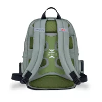 Školský batoh Nikidom Roller GO Race Car, Šedý