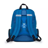 Školský batoh Nikidom Roller GO Drones, Modrý