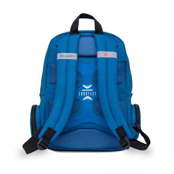 Školský batoh Nikidom Roller GO Drones, Modrý