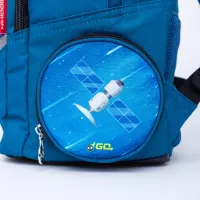 Školský batoh Nikidom Roller GO Space, Modrý