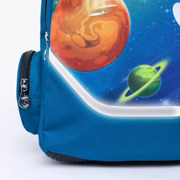 Školský batoh Nikidom Roller GO Space, Modrý