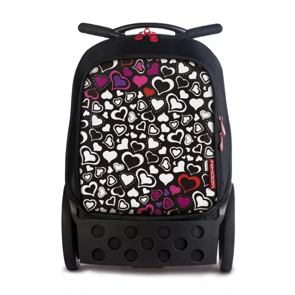 Školská taška na kolieskach Nikidom Roller Cuore