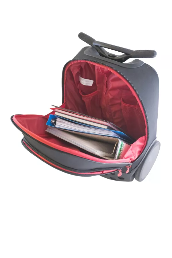 Školská taška na kolieskach Nikidom Roller XL Cuore